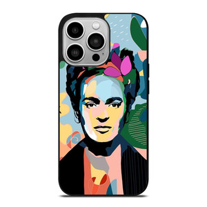 FRIDA KAHLO COLORFUL ART iPhone 14 Pro Case Cover