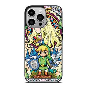 GAMES LEGEND OF ZELDA GLASS ART iPhone 14 Pro Case Cover