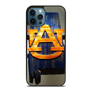 AUBURN TIGERS WOODEN ICON iPhone 12 Pro Max Case Cover