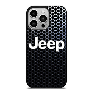 JEEP LOGO METAL ICON iPhone 14 Pro Case Cover