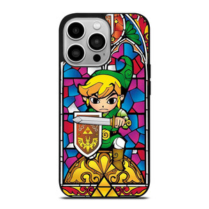 LEGEND OF ZELDA GAMES GLASS ART iPhone 14 Pro Case Cover