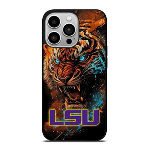 LSU TIGERS ICON LOUISIANA STATE UNIVERSITY LOGO iPhone 14 Pro Case Cover