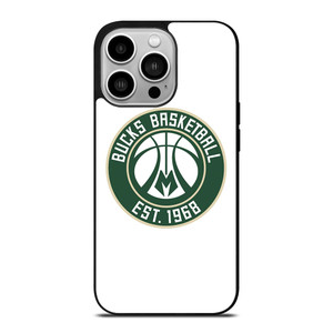 MILWAUKEE BUCKS LOGO BASKETBALL 1968 iPhone 14 Pro Case Cover