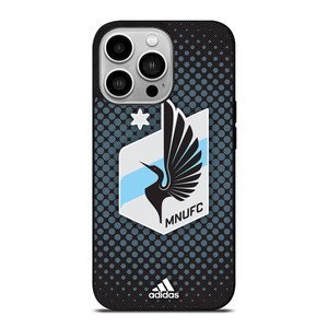 MINNESOTA UNITED FC SOCCER MLS ADIDAS iPhone 14 Pro Case Cover