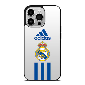 REAL MADRID CF ADIDAS STRIPES iPhone 14 Pro Case Cover