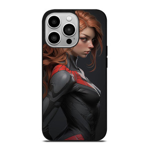 SEXY CARTOON SPIDER GIRL MARVEL COMICS iPhone 14 Pro Case Cover