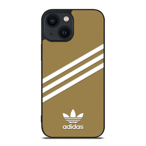 ADIDAS ORIGINALS STRIPES BEIGE iPhone 14 Plus Case Cover