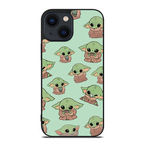 BABY YODA STAR WARS CARTOON iPhone 14 Plus Case Cover