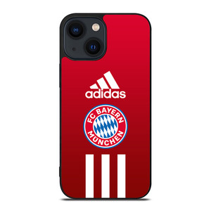 BAYERN MUNCHEN FC ADIDAS STRIPES iPhone 14 Plus Case Cover BAYERN MUNCHEN FC ADIDAS STRIPES iPhone 14 Plus Case Cover