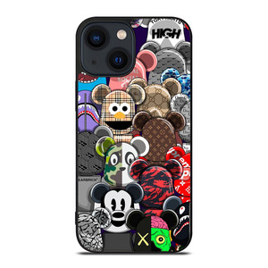 BEARBRICK BRAND COLABORATION iPhone 14 Plus Case Cover
