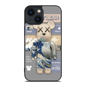 BEARBRICK ROBOT STYLE KAWS iPhone 14 Plus Case Cover