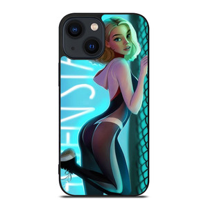 BEAUTIFUL SPIDER GWEN STACY SPIDER WOMEN VERSE iPhone 14 Plus Case Cover