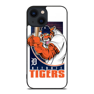 DETORIT TIGERS CLUB LOGO BASEBALL TEAM MLB ICON iPhone 14 Plus Case Cover