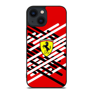 FERRARI RED LOGO NEW iPhone 14 Plus Case Cover