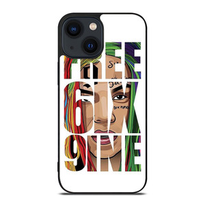 FREE 6IX9INE 69 SIXNINE CARTOON RAPPER iPhone 14 Plus Case Cover