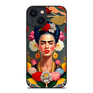 FRIDA KAHLO PAINTING FACE iPhone 14 Plus Case Cover