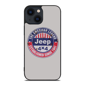 JEEP THE AMERICAN LEGEND 1941 iPhone 14 Plus Case Cover JEEP THE AMERICAN LEGEND 1941 iPhone 14 Plus Case Cover
