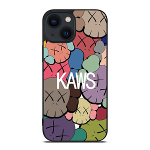 KAWS ICON FASHION FACES iPhone 14 Plus Case Cover
