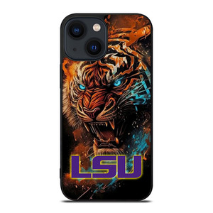 LSU TIGERS ICON LOUISIANA STATE UNIVERSITY LOGO iPhone 14 Plus Case Cover