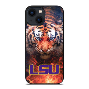 LSU TIGERS LOGO LOUISIANA STATE UNIVERSITY ICON iPhone 14 Plus Case Cover