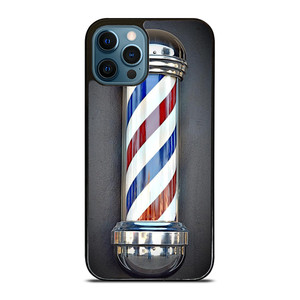 BARBER POLE HAIR CUT SYMBOL iPhone 12 Pro Max Case Cover