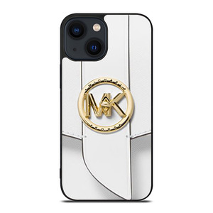 MICHAEL KORS LOGO MK WHITE HAND BAG EMBLEM iPhone 14 Plus Case Cover