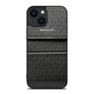MICHAEL KORS MK LOGO BACKPACK BLACK BAG iPhone 14 Plus Case Cover