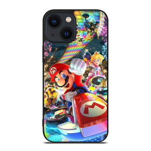NINTENDO SUPER MARIO KART GAMES iPhone 14 Plus Case Cover NINTENDO SUPER MARIO KART GAMES iPhone 14 Plus Case Cover