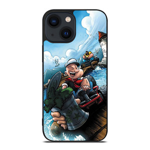 POPEYE THE SAILORMAN CARTOON iPhone 14 Plus Case Cover