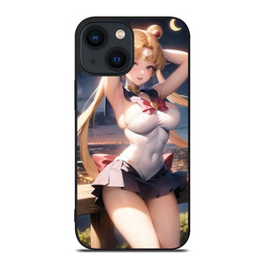 SAILOR MOON SEXY ECCHI iPhone 14 Plus Case Cover SAILOR MOON SEXY ECCHI iPhone 14 Plus Case Cover