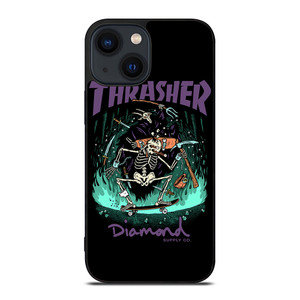 THRASHER DIAMOND SUPPLY CO iPhone 14 Plus Case Cover