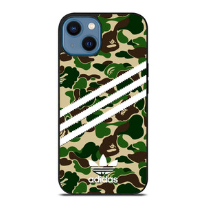 ADIDAS ORIGINALS STRIPES CAMO iPhone 14 Case Cover ADIDAS ORIGINALS STRIPES CAMO iPhone 14 Case Cover