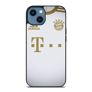 BAYERN MUNCHEN LOGO AWAY JERSEY FOOTBALL iPhone 14 Case Cover BAYERN MUNCHEN LOGO AWAY JERSEY FOOTBALL iPhone 14 Case Cover