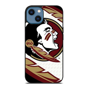 FLORIDA STATES UNIVERSITY FSU SEMINOLES FOOTBALL LOGO iPhone 14 Case Cover