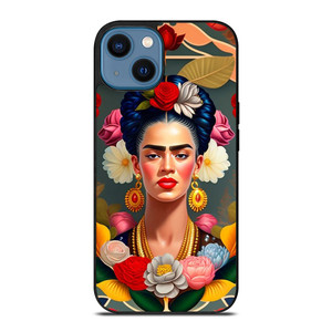 FRIDA KAHLO PAINTING FACE iPhone 14 Case Cover