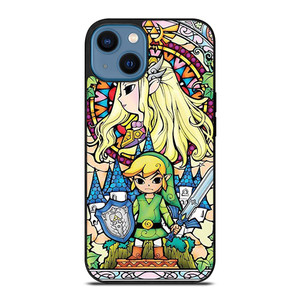 GAMES LEGEND OF ZELDA GLASS ART iPhone 14 Case Cover