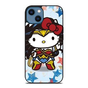 HELLO KITTY WONDER WOMAN KITTY iPhone 14 Case Cover