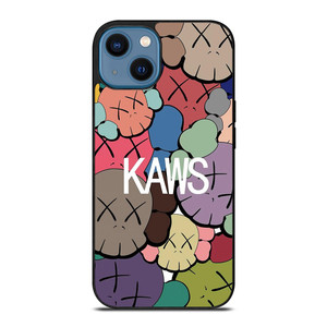 KAWS ICON FASHION FACES iPhone 14 Case Cover