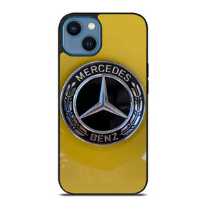 MERCEDES BENZ CAR LOGO YELLOW ICON iPhone 14 Case Cover MERCEDES BENZ CAR LOGO YELLOW ICON iPhone 14 Case Cover