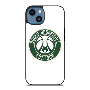 MILWAUKEE BUCKS LOGO BASKETBALL 1968 iPhone 14 Case Cover