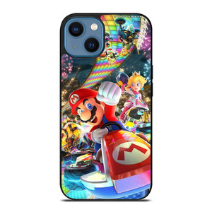 NINTENDO SUPER MARIO KART GAMES iPhone 14 Case Cover