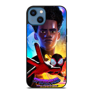 SPIDERMAN MILES MORALES ACROSS SPIDER-VERSE iPhone 14 Case Cover