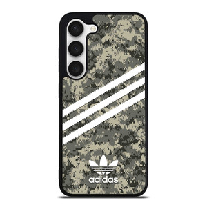 ADIDAS ORIGINALS STRIPES GREY CAMO Samsung Galaxy S23 Case Cover