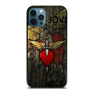 BON JOVI WOODEN LOGO iPhone 12 Pro Max Case Cover