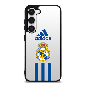 REAL MADRID CF ADIDAS STRIPES Samsung Galaxy S23 Case Cover REAL MADRID CF ADIDAS STRIPES Samsung Galaxy S23 Case Cover
