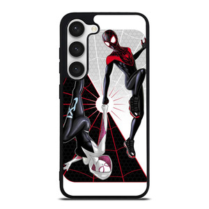 SPIDERMAN MILES MORALES SPIDER GWEN VERSE Samsung Galaxy S23 Case Cover SPIDERMAN MILES MORALES SPIDER GWEN VERSE Samsung Galaxy S23 Case Cover