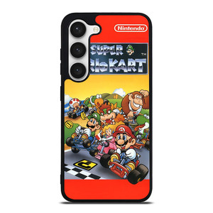 SUPER MARIO KART BROSS GAMES NINTENDO POSTER Samsung Galaxy S23 Case Cover