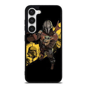 THE MANDALORIAN BABY YODA STAR WARS Samsung Galaxy S23 Case Cover THE MANDALORIAN BABY YODA STAR WARS Samsung Galaxy S23 Case Cover