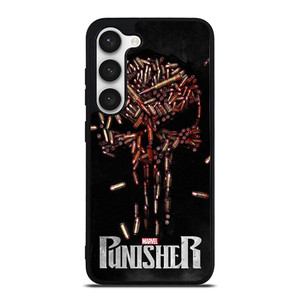 THE PUNISHER SKULL BULLET LOGO FRANK CASTLE MARVEL Samsung Galaxy S23 Case Cover