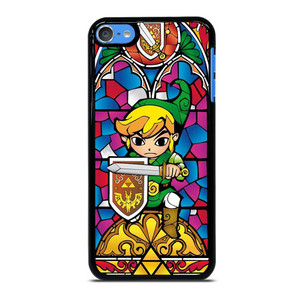 LEGEND OF ZELDA GAMES GLASS ART iPod Touch 7 Case